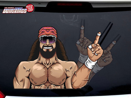 Macho Man Wrestler WiperTags