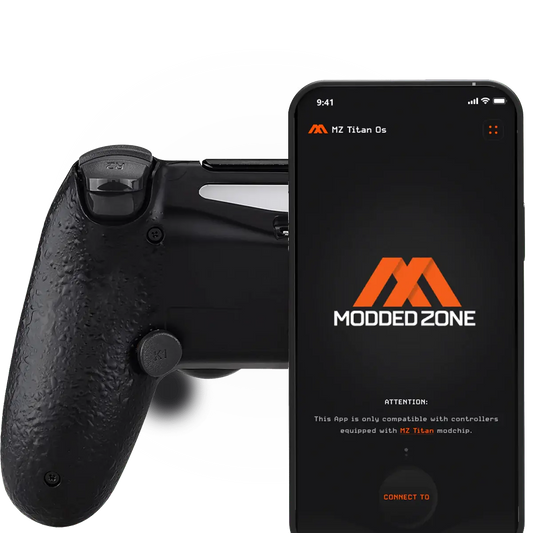 MODDEDZONE BLACK GOLD EXTREME PS4 SMART PRO MODDED CONTROLLER