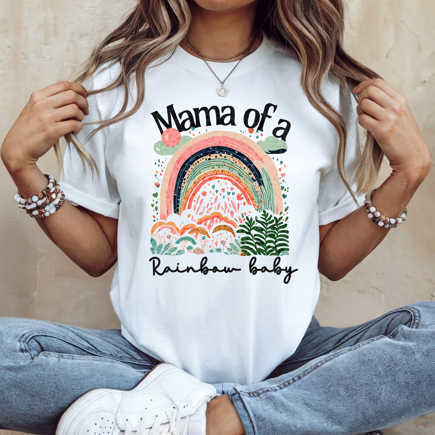 Mama Of A Rainbow Baby T-Shirt