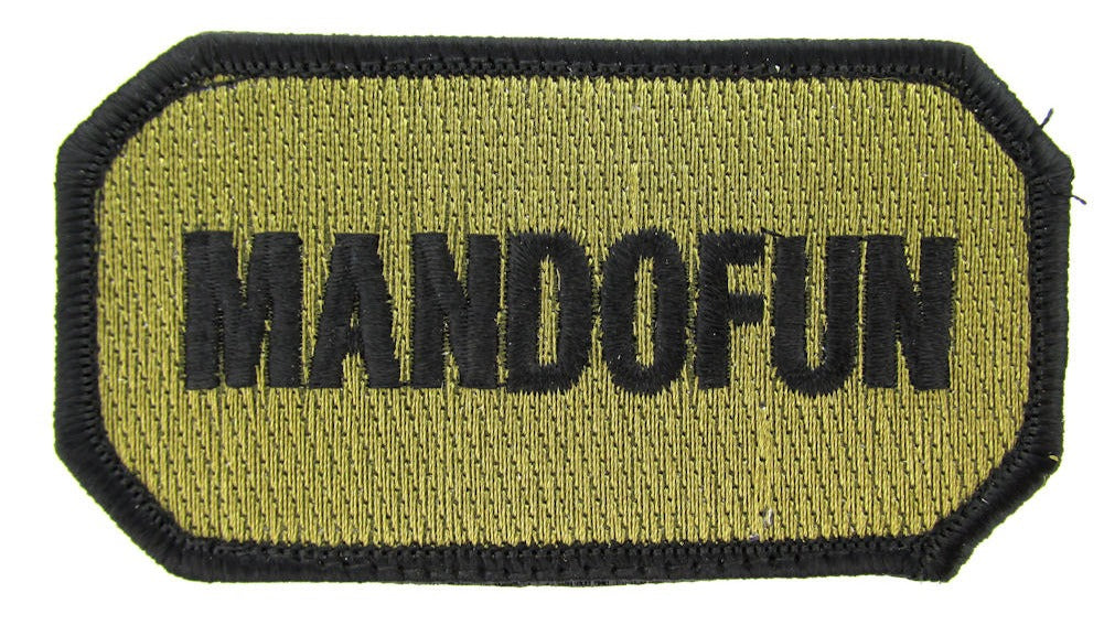 CLEARANCE - MANDOFUN Morale Patch - Various Colors