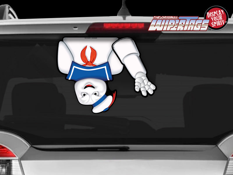 Puff Marshmallow Man WiperTags