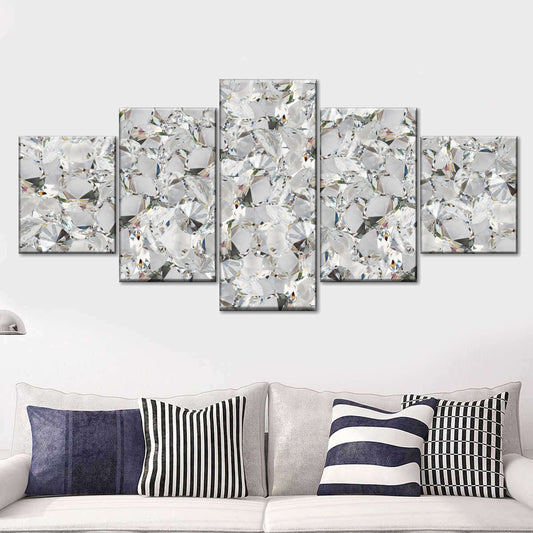 Microscopic View Of Diamond