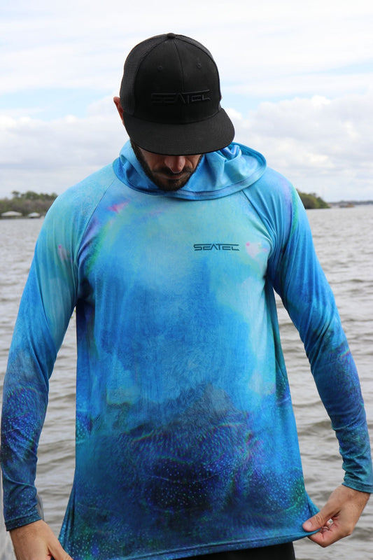 MEN'S SPORT TEC | BLUE CRAB | HOODED