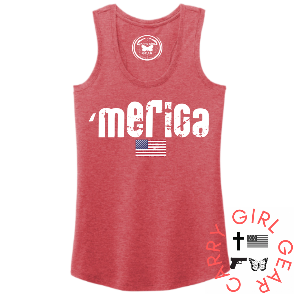 "MERICA TANK TOP