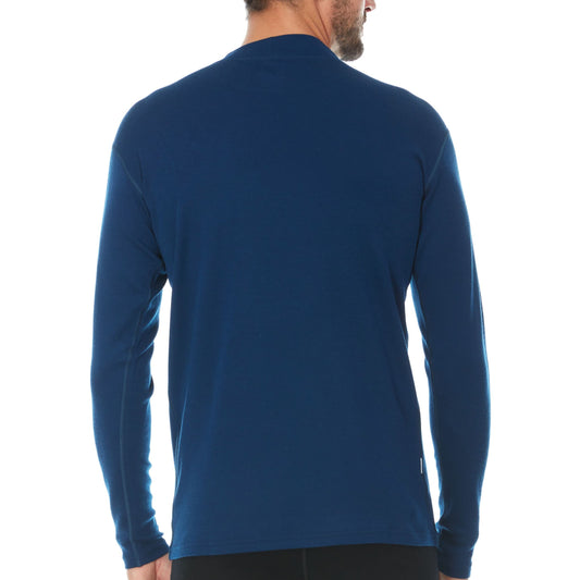 Midweight Wool Mock Neck - 100% Merino Wool