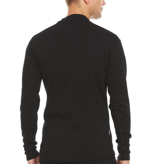 Heavyweight - Men's Mock Neck 100% Merino Wool