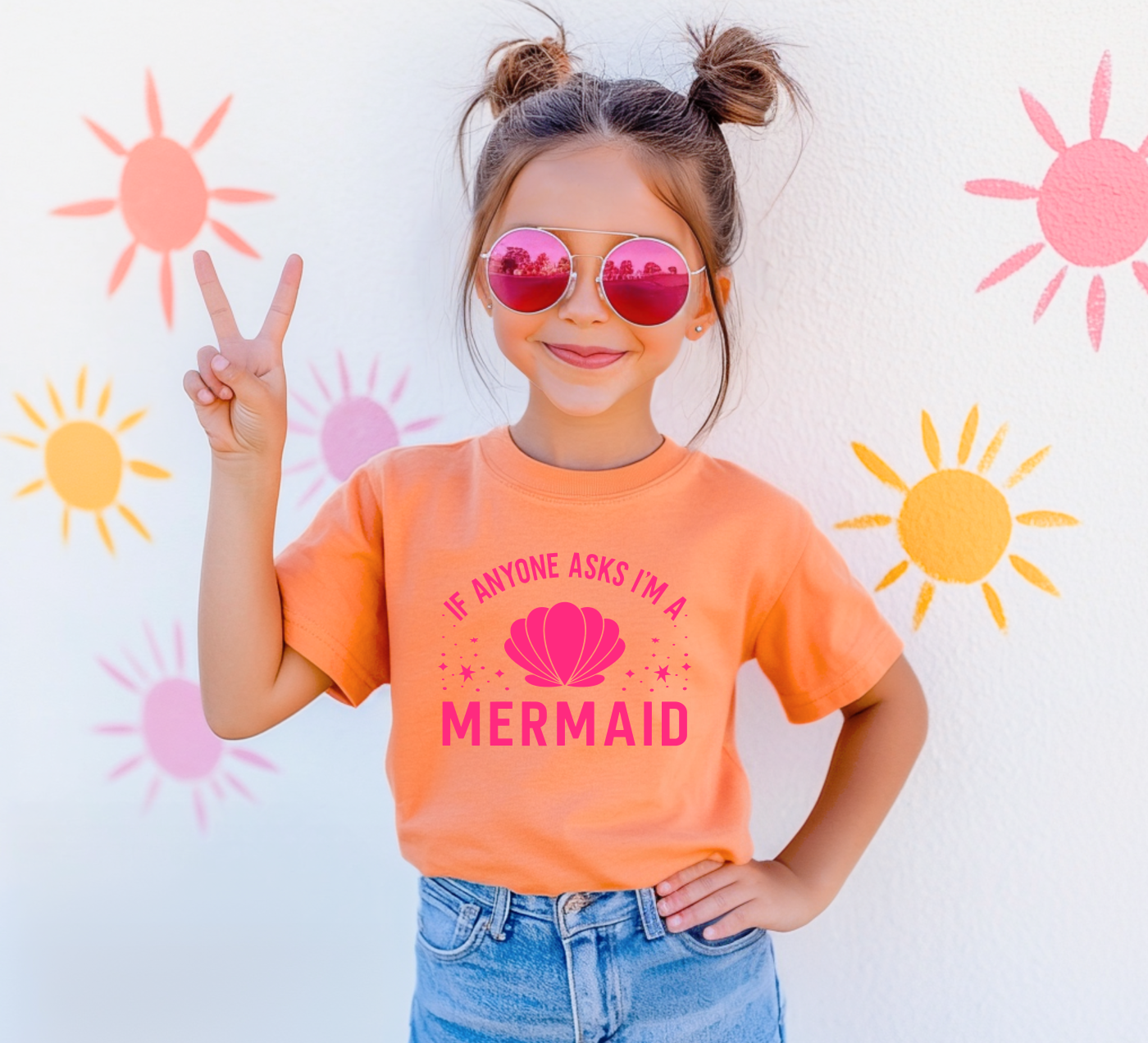 If Anyone Asks I'm A Mermaid Youth T-Shirt