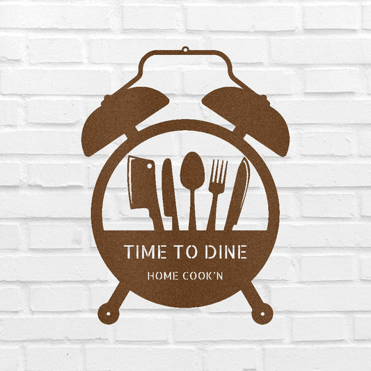 Food Time Personalized Gifts - Custom Metal Sign