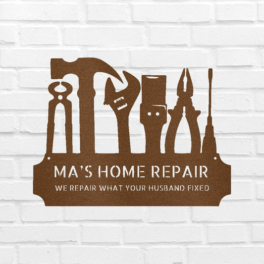 Tool Time Personalized Gifts - Custom Metal Sign