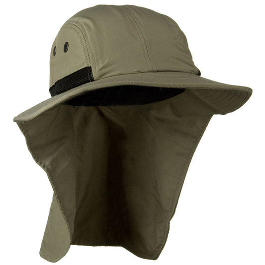 Mesh Sun Protection Flap Hat