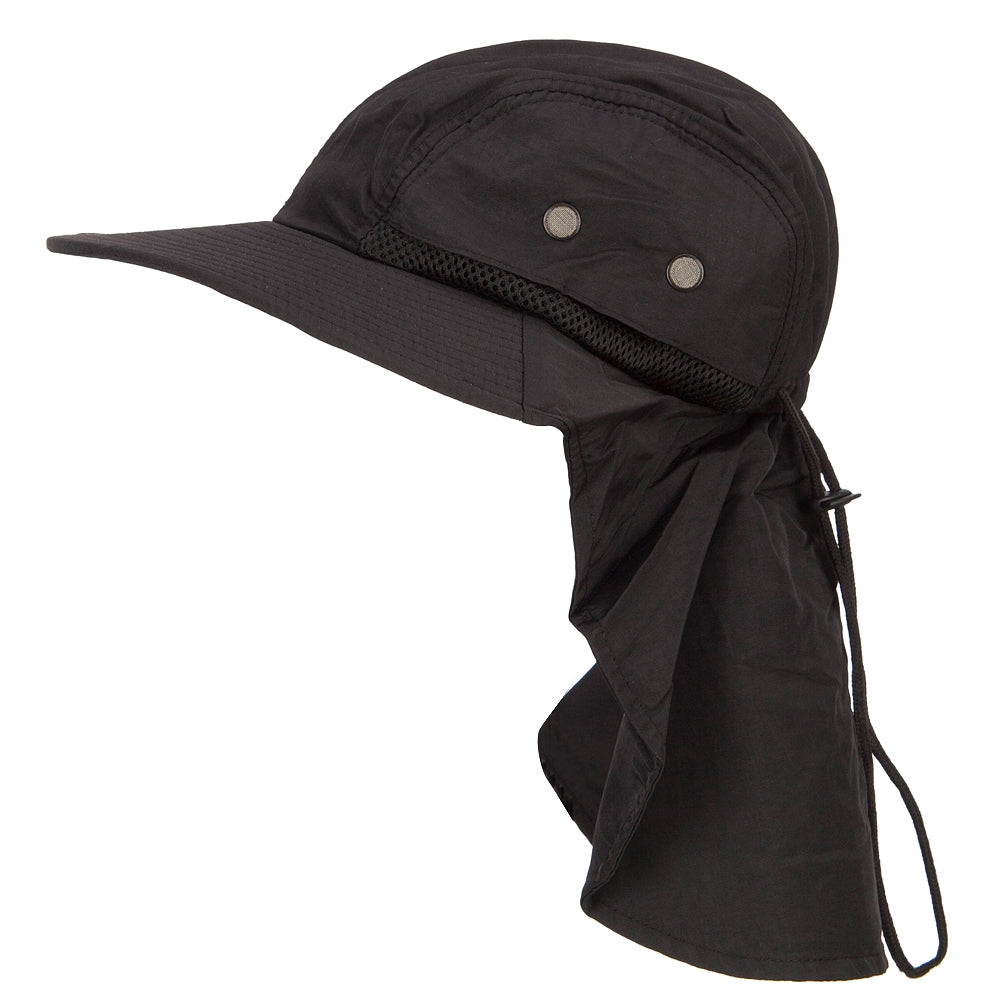 Mesh Sun Protection Flap Hat