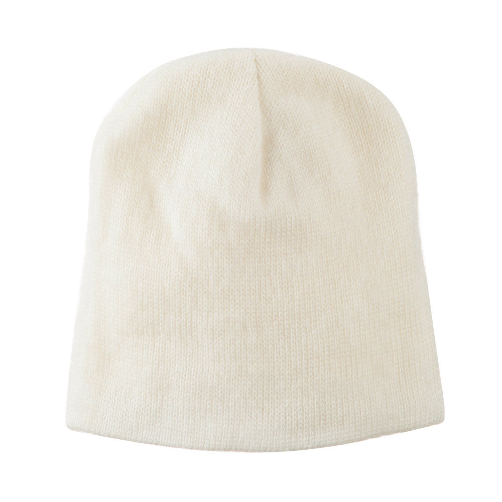 Short American Mohair Beanie