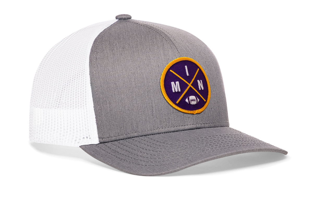 Minneapolis Football Trucker Hat | MIN X Snapback