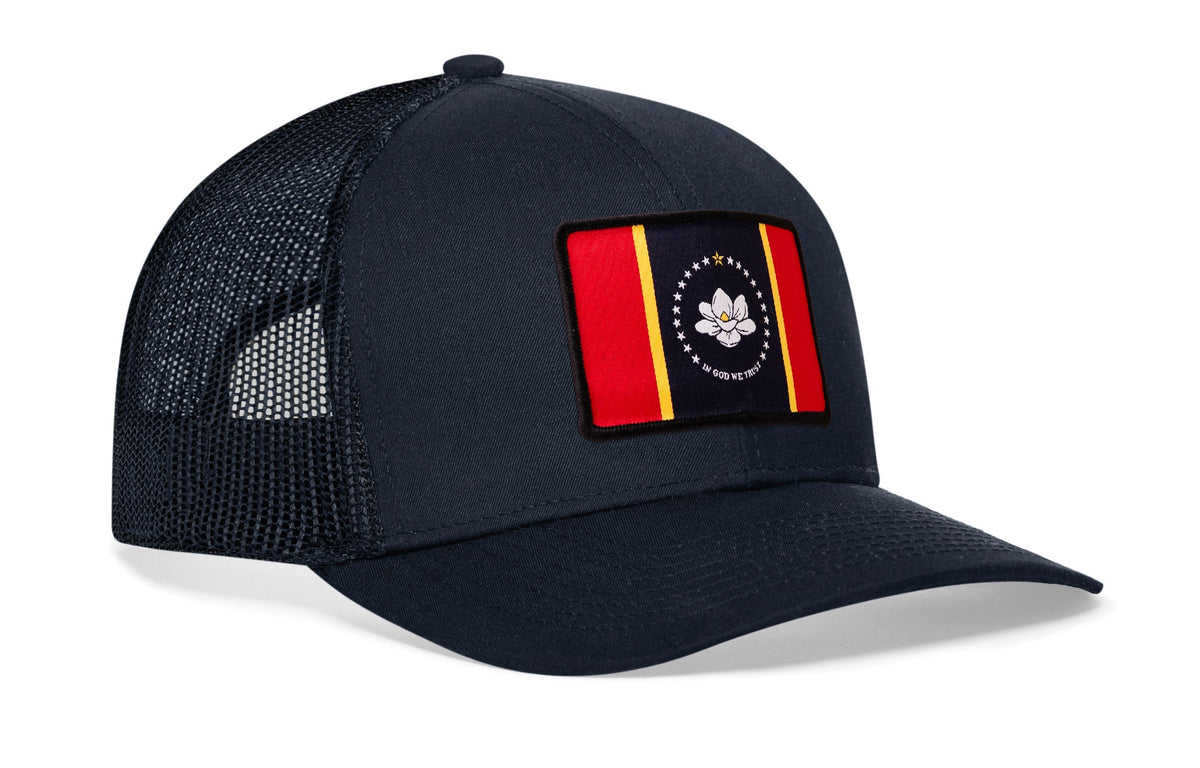 Mississippi Flag Trucker Hat | MS Snapback