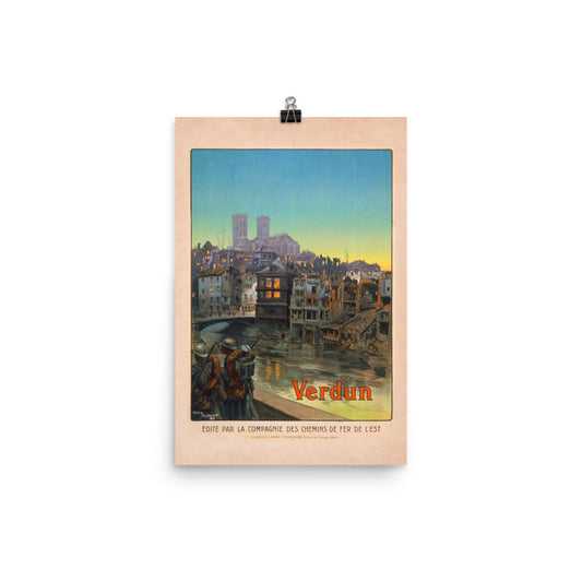 Verdun Toussaint WW1 Reproduction Poster