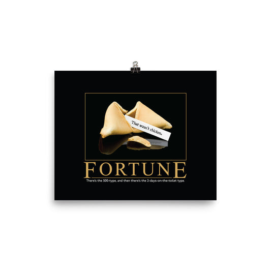Fortune Demotivational Poster