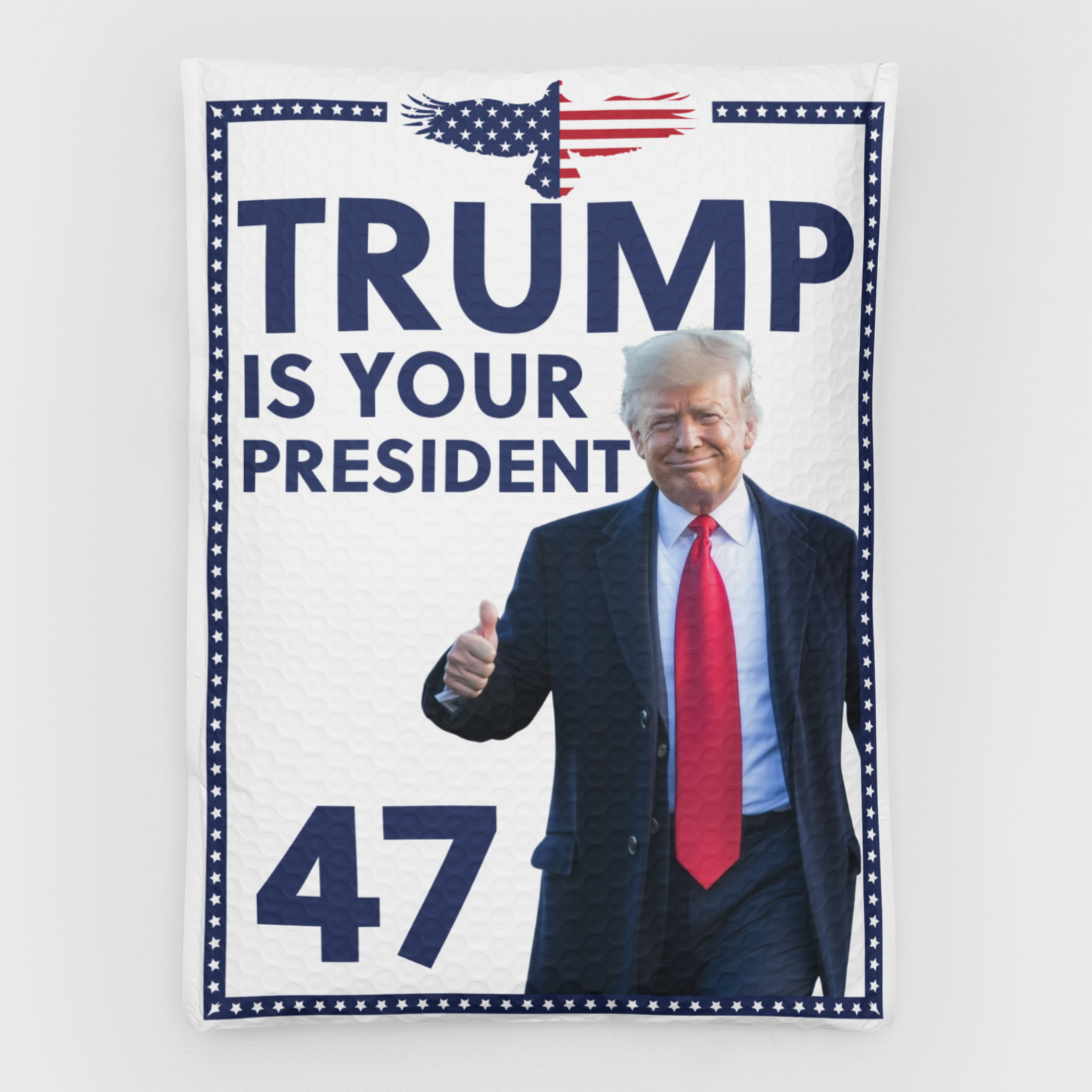 Trump Is Your President Prank Package: Includes a FREE Mystery Beersy Can Cooler