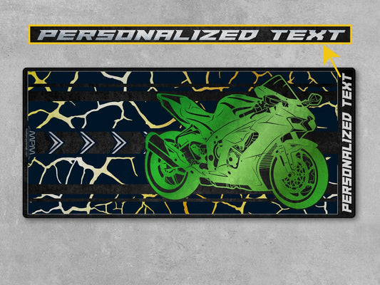 MPM Motorcycle Mat for Kawasaki Ninja ZX-10R - U202