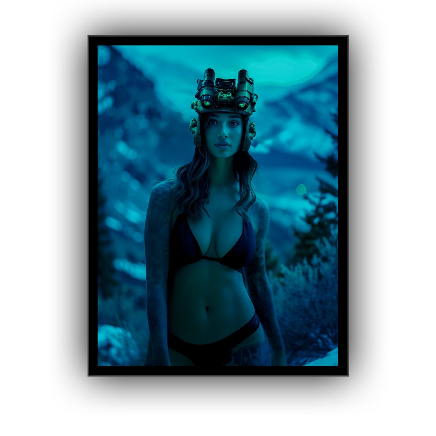 Mountain Vol. 1 - 4" x 3" Sublimation Velcro Morale Patch