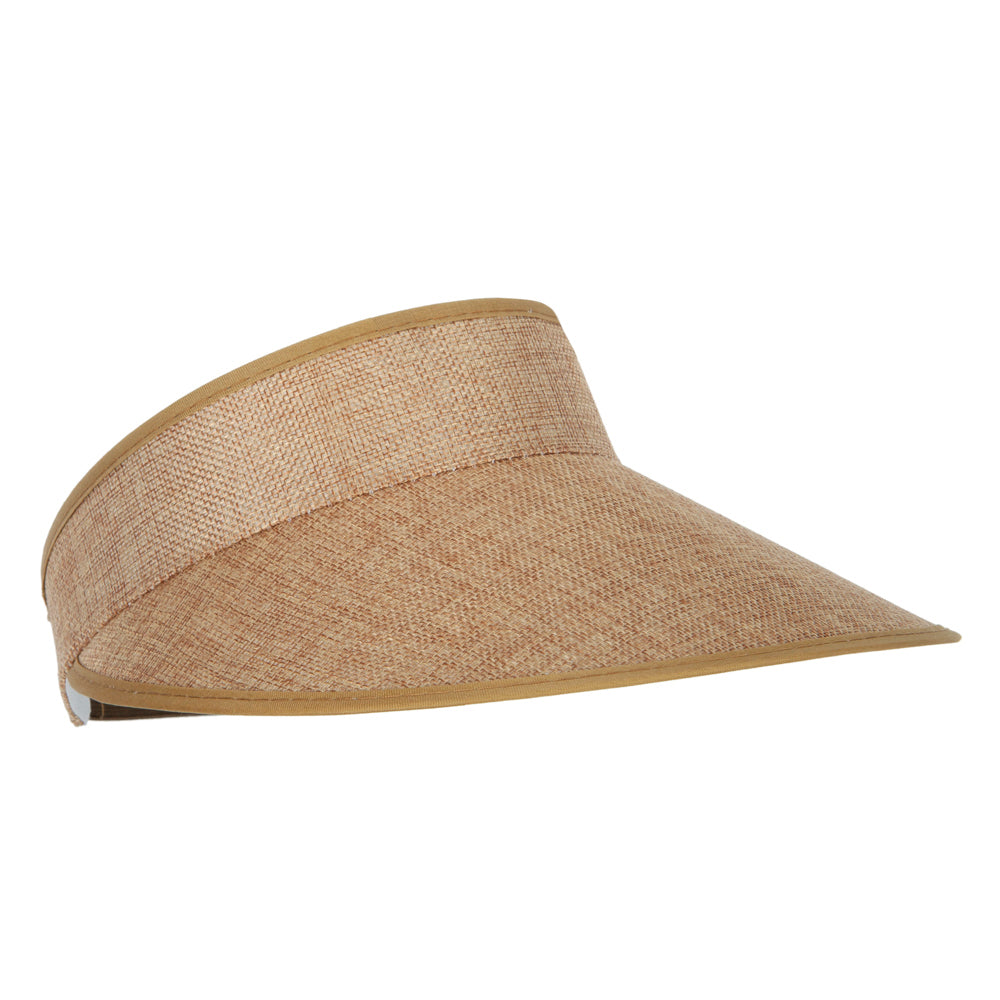 Women's Polyester Hard Wide Brim Gardening Sun Visor