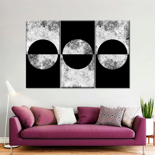 Black Background Abstract Wall Art
