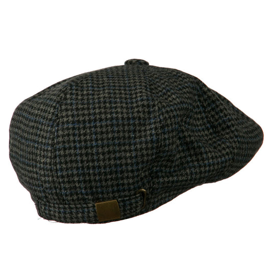 Men's Wool Snap Front Apple Newsboy Hat