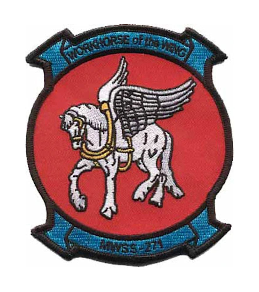 Marine Wing Service Squadron - MWSS-271 Workhorse of the Wing - USMC Patch