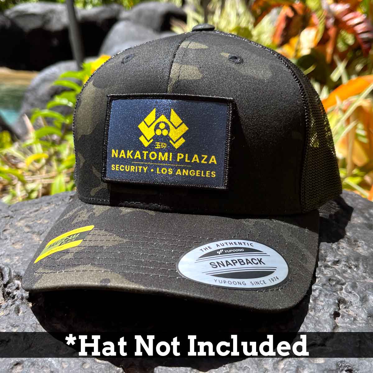 Nakatomi Plaza - Security - Black - Removable Patch