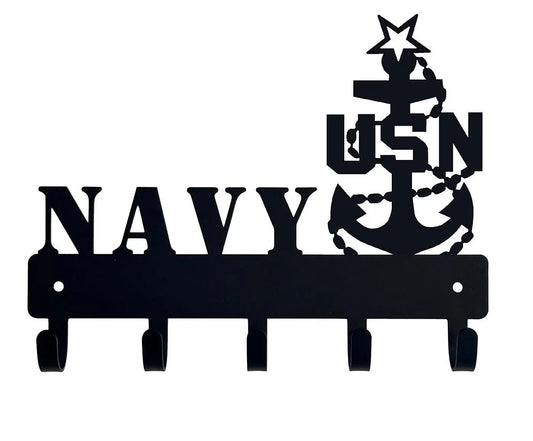 US Navy Key Hanger - CPO, SCPO, MCPO Emblem
