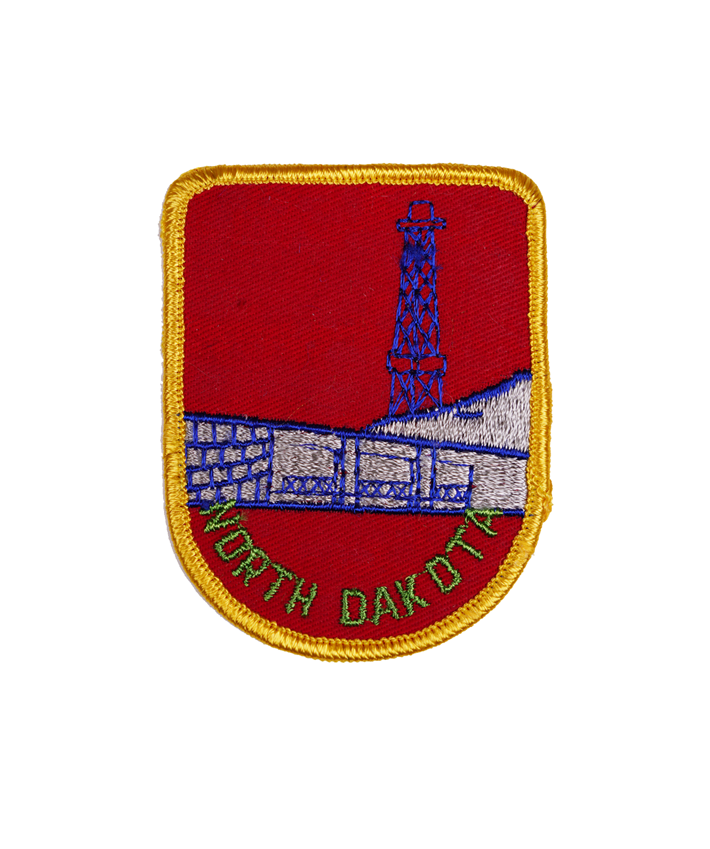 Vintage North Dakota Embroidered Patch