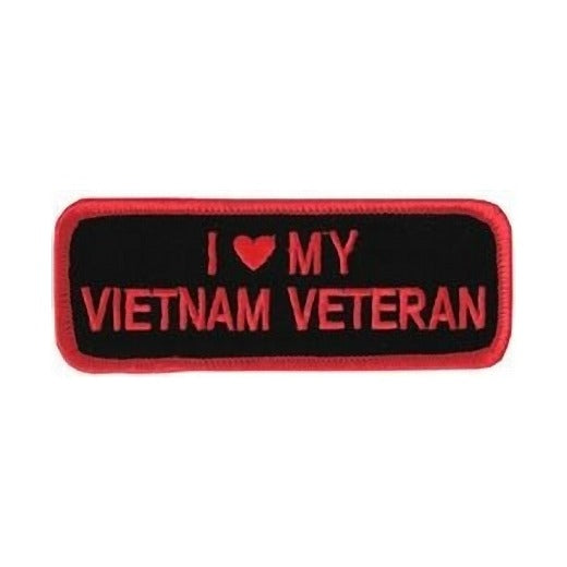 I Love My Veteran Small Patch