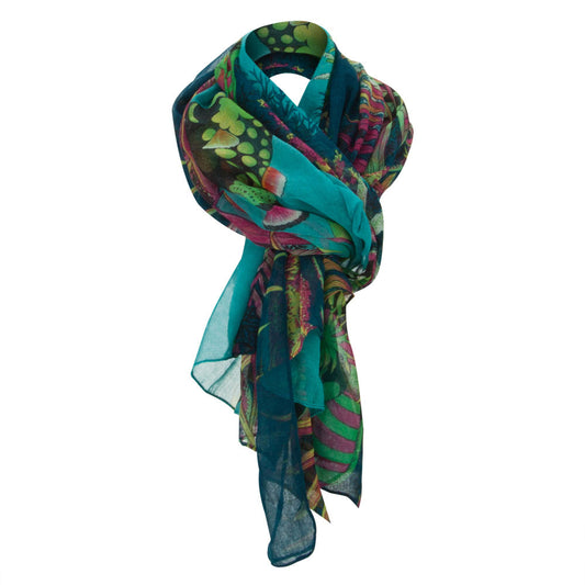 Ocean Coral Fish Summer Scarf