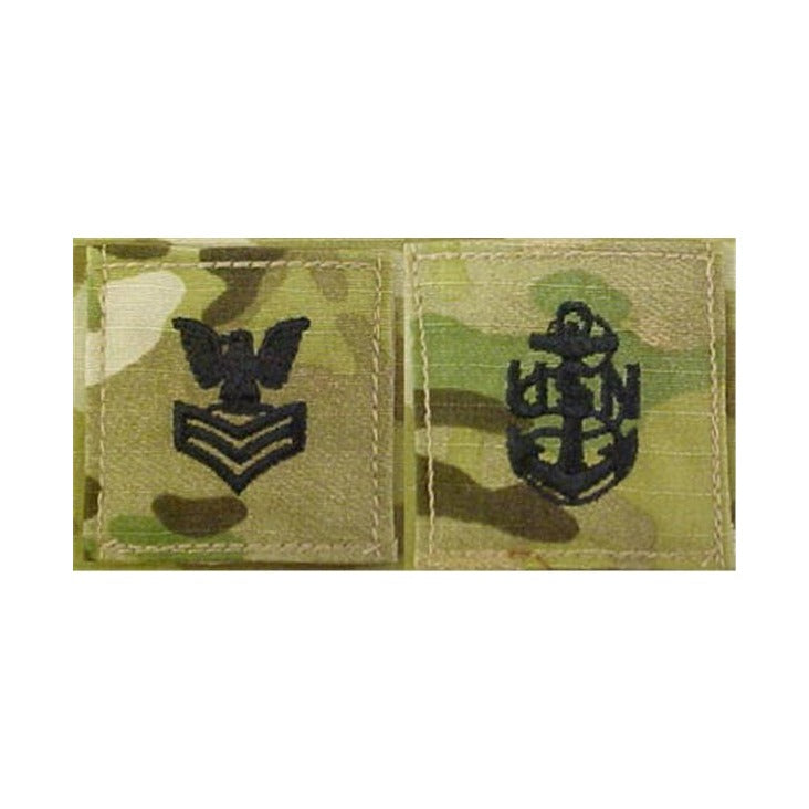 OCP U.S. Navy Rank Insignia with Hook Fastener