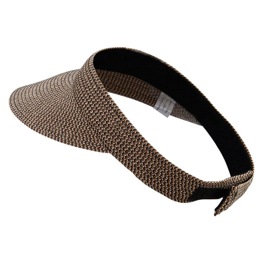 UPF 50+ Tweed Poly Braid Gardening Visor