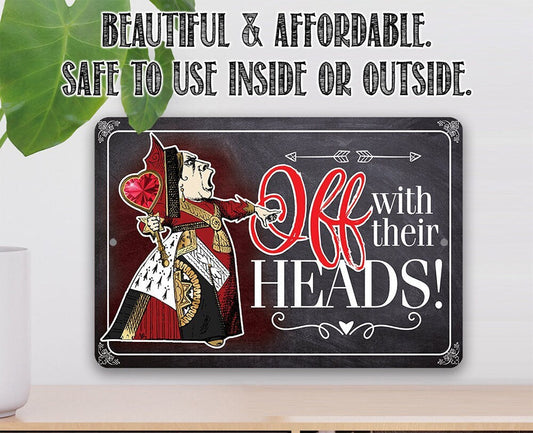Off With Their Heads - Metal Sign