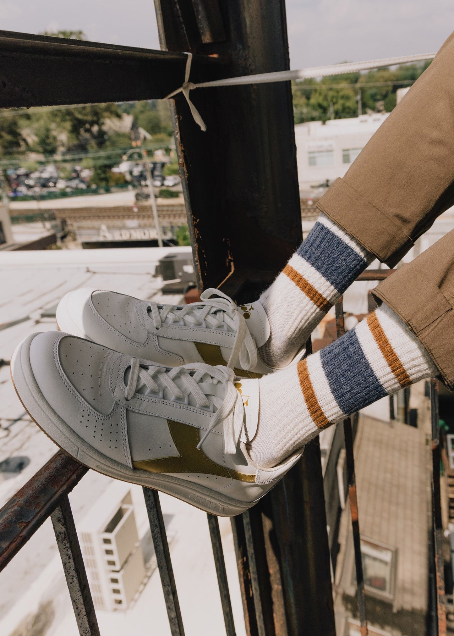 The Merino Retro Stripe