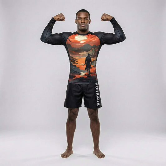 THE LOST WARRIOR RASH GUARD