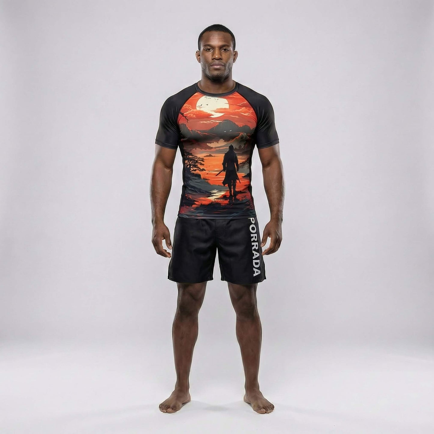 THE LOST WARRIOR SHORT SLEEVE RASH GUARD