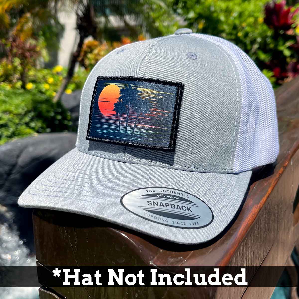 Palm Tree Vibes - Removable Patch