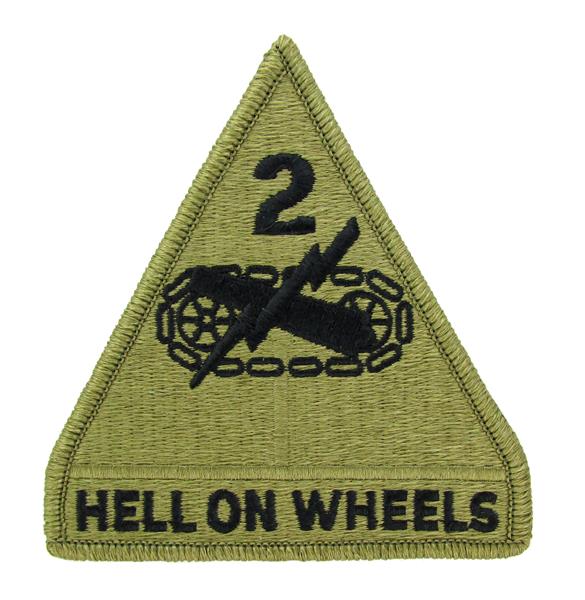 2nd Armored Division OCP Patch - U.S. Army Patch