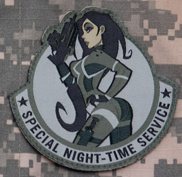 Special Night Time Service Morale Patch - Mil-Spec Monkey
