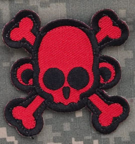 CLEARANCE - Skull Monkey with Crossbones Morale Patch - Mil-Spec Monkey