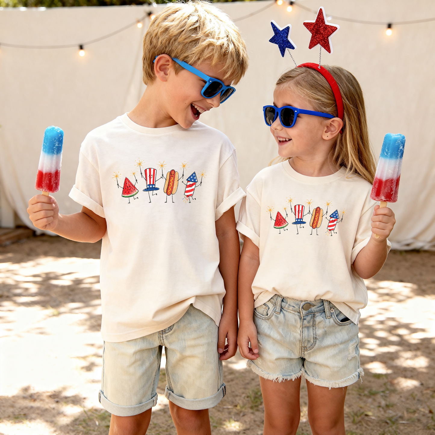 Patriotic Doodle T-Shirt