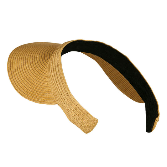 UPF 50+ Paper Braid Clip On Visor