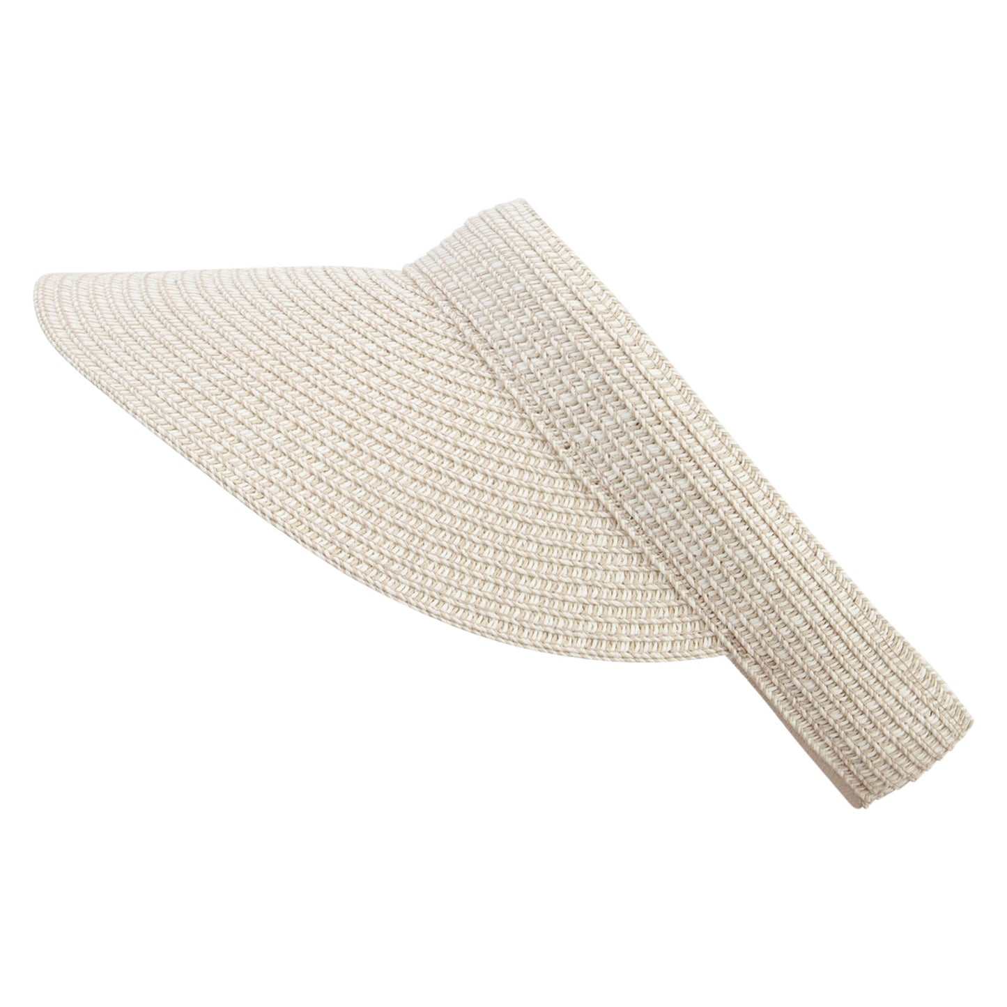 UPF 50+ Paper Braid Clip On Visor