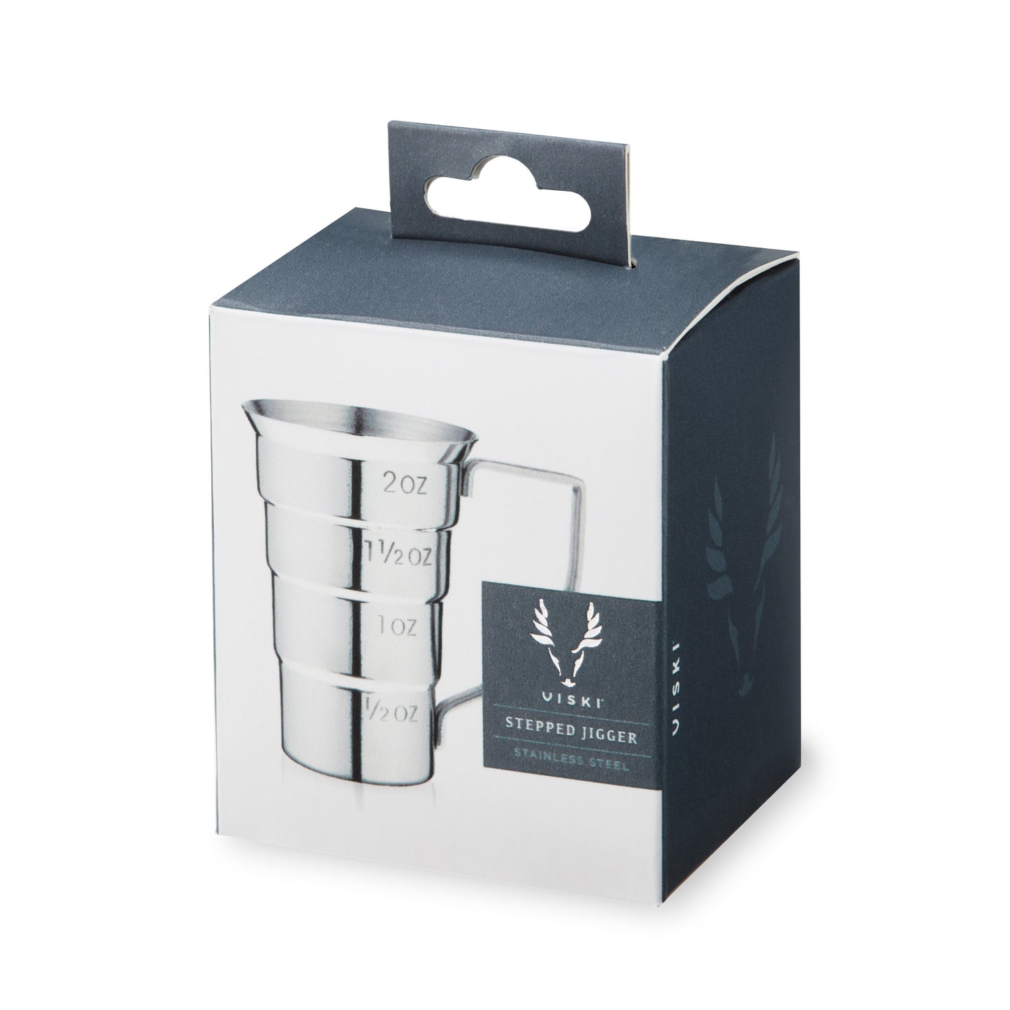 Harrison Stainless Steel Stepped Jigger
