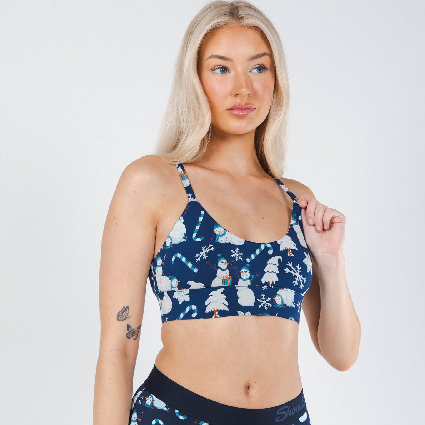 The Big Blizzard | Naughty Snowmen Boob Hammock™ Scoop Bralette