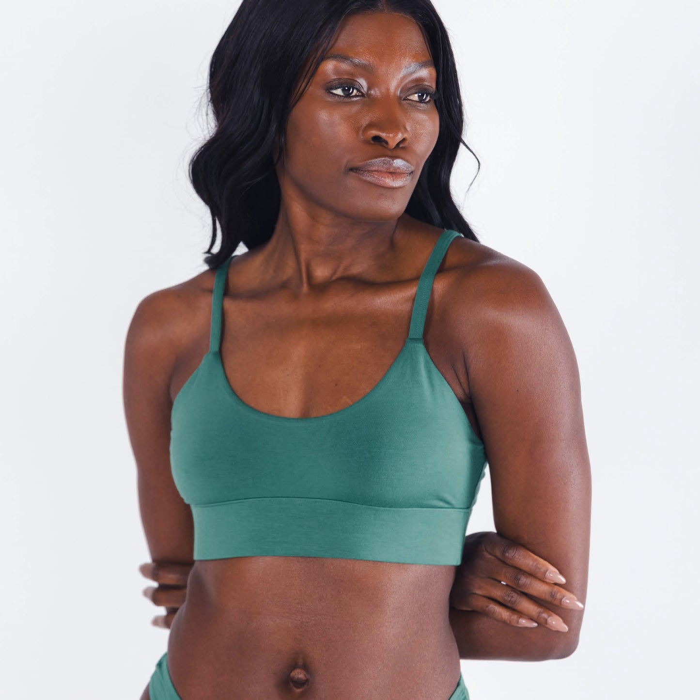 The Curacao | Teal Boob Hammock™ Scoop Bralette