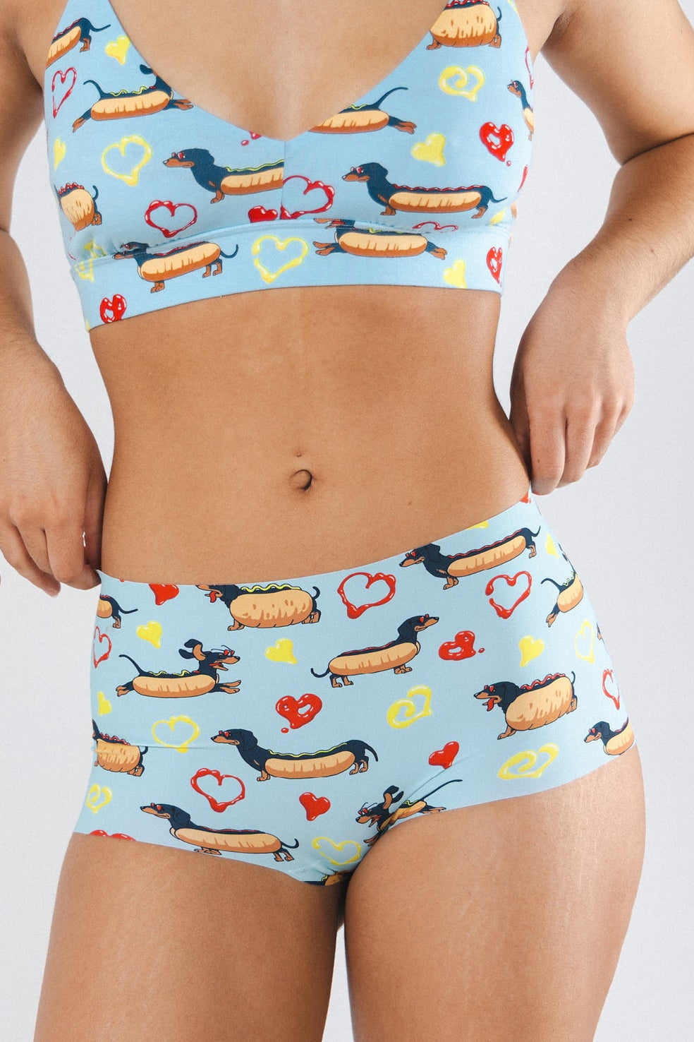 The Lovely Weiner | Weiner Dogs Women’s Seamless Boyshort