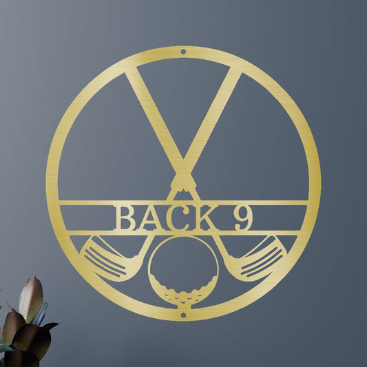 Golf Club Personalized Gifts - Custom Metal Sign